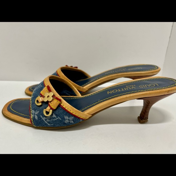 Lv kitten heels Clearance